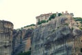 The rocks on which there are monasteries of Meteora Royalty Free Stock Photo