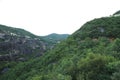 The rocks on which there are monasteries of Meteora Royalty Free Stock Photo