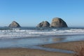 Rocks Wildlife Refuge Oregon Coast Royalty Free Stock Photo