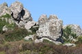 Rocks At Zennor Headland, South West Coast Path, Cornwall.