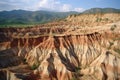 Rocks in Zhangye Danxia Landform, Gansu Province, China