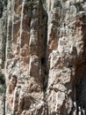 Rockscape in gorge in El Chorro