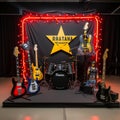 Rockstar Mania Photobooth Setup