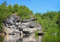 Rockwood lake Royalty Free Stock Photo