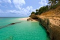 Rocky anguilla island Royalty Free Stock Photo