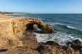 Rocky arch in Jard sur Mer