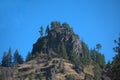 A rocky, arid summer landscape near Naches in Eastern Washington State