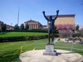 Rocky Balboa statue, Philadelphia, USA Royalty Free Stock Photo