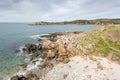 Rocky bays close to Cemaes Bay in Anglesey