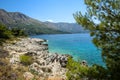 Rocky beach in Srebreno