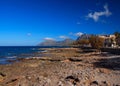 Rocky Beach In Colonia Sant Pere On Balearic Island Mallorca