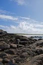 Rocky beach in Connemara, Ireland Royalty Free Stock Photo