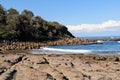 Rocky Beach at Crookhaven Heads NSW Royalty Free Stock Photo