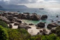 Rocky Beach in False Bay, South Africa Royalty Free Stock Photo