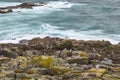 Rocky beach in the Galician littoral