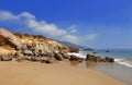 Rocky Beach in Malibu California Royalty Free Stock Photo