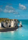 Rocky Beach in Normandy, France