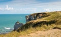 Rocky Beach in Normandy, France