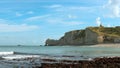 Rocky Beach in Normandy, France