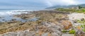 Rocky beach in the north