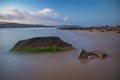 Rocky Beach Ving Lam Bay Vietnam Royalty Free Stock Photo