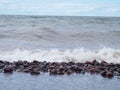 Rocky Beach And Waves Lake Superior Nature Photograph Outdoor