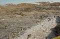 Rocky beach at Westward Ho!, Devon, England Royalty Free Stock Photo