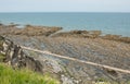 Rocky beach at Westward Ho!, Devon, England Royalty Free Stock Photo