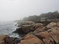 Rocky Beaches in Maine Royalty Free Stock Photo