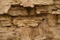 Rocky brick wall. stone wall background. abstract grunge texture. old brown masonry Royalty Free Stock Photo