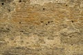 Rocky brick wall. stone wall background. abstract grunge texture. old brown masonry Royalty Free Stock Photo