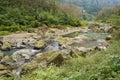 Rocky brook in mountain