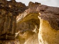 Rocky canyon cliffs