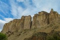 Rocky canyon walls