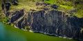 Rocky Cliff Along Snake River