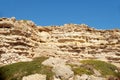 Rocky cliff in Greece Rhodes