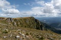 Rocky cliff on Vlasic mountain