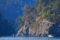 Rocky cliffs near Deception Pass