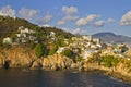 Rocky coast of Acapulco, Mexico Royalty Free Stock Photo