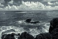 Rocky Coast of Atlantic Ocean