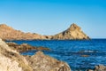 Rocky Coast of Cabo de Gata Nijar Park, Almeria, Spain