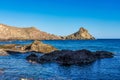 Rocky Coast of Cabo de Gata Nijar Park, Almeria, Spain