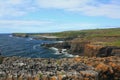 Rocky Coast, County Clare, Ireland Royalty Free Stock Photo