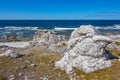 Rocky coast of Gotland, Sweden