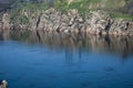 Rocky coast of Hortica Island