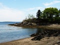 Rocky Coast on an Island in Coastal Maine