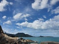 Rocky coast koh samui thailand Royalty Free Stock Photo