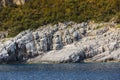 Rocky coast landscape