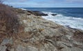 Rocky Coast mammoth rocks ocean geologic Royalty Free Stock Photo