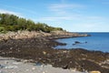 Rocky Coast in Ogunquit, ME, USA Royalty Free Stock Photo